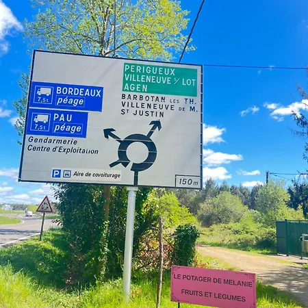 Nyaraló Le Potager De Melanie Gaillères